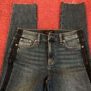 Banana republic cropped skinny jeans